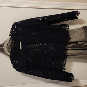 Ted Baker Crochet Jacket/Blazer Size 2
